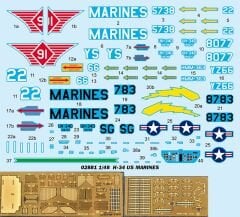 1/48 H-34 US Marines Re-Edition