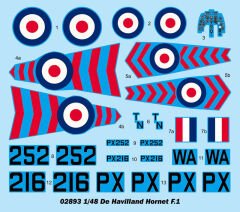 1/48 De Havilland  Hornet F,1