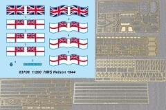 1/200 HMS Nelson 1944