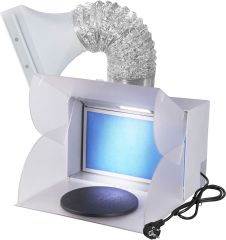 BD-512 Airbrush Boyama Kabini LED Aydınlatmalı