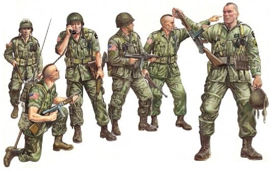 1/35 U.S. Paratroops