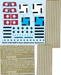 1/350 DKM O Class Battlecruiser Barbarossa