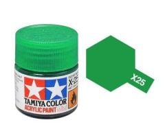 Acrylic Mini X-25 Clear Green 10ml.