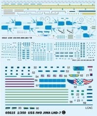 1/350 USS Iwo Jima LHD-7