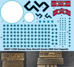 1/350 German Navy Aircraft Carrier DKM Graf Zeppel