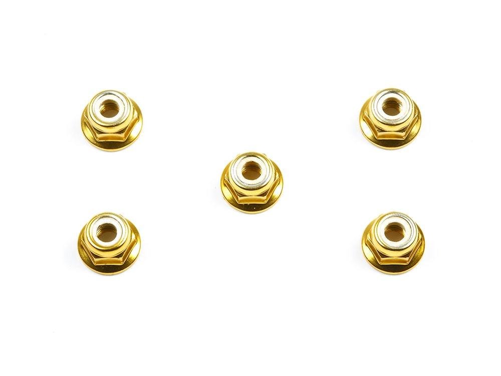 4mm Flyanşlı, Kilitli Somun, Gold