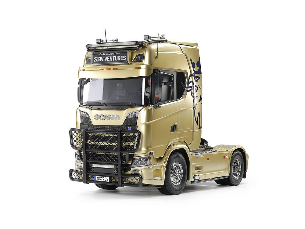 b style=color:MediumBlue>Tank Kamyon Treyler</b> 1/14 Scania 770S 4x2