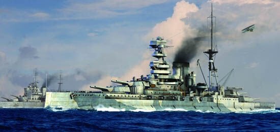 1/700 HMS Barham 1941