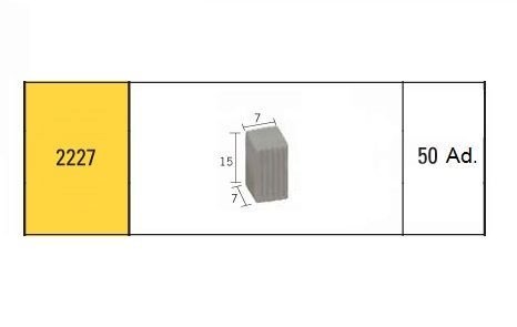 Columna Quadrat Küçük (Kare Sütun Taşı) 7x7x15mm U
