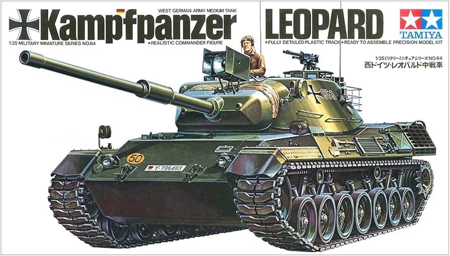 1/35 B. Alman Leopar Tank
