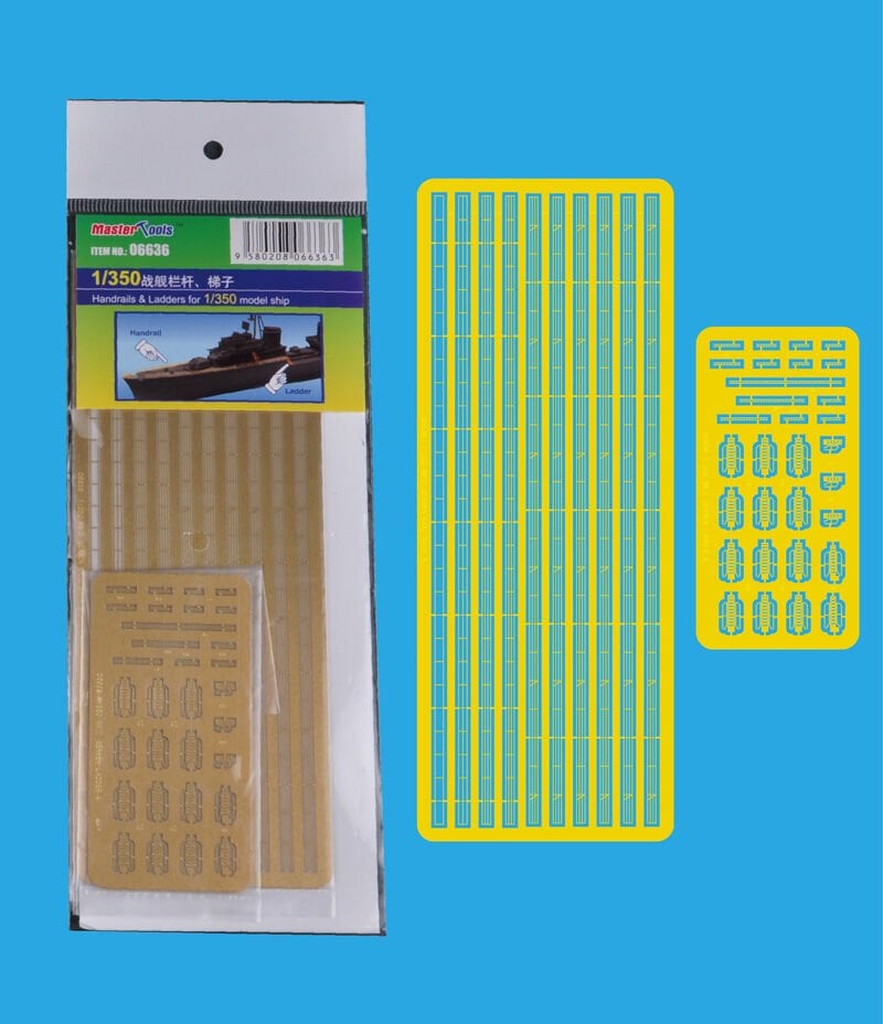 1/350 Model Ship Handrails & Ladders