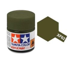 Acrylic Mini XF-62 Olive Drab 10ml.