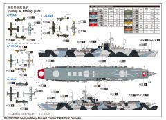 1/700 USS Ger.Navy Airc.Carrier DKM Graf Zeppelin