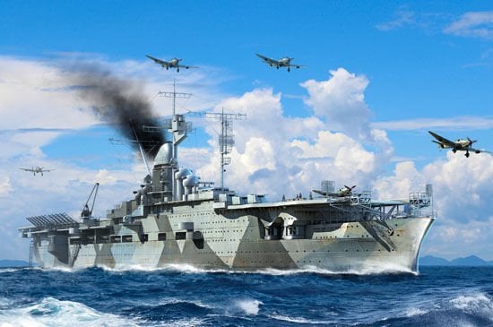 1/700 USS Ger.Navy Airc.Carrier DKM Graf Zeppelin