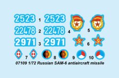 1/72 Russian SAM-6 Antiaircraft Missile