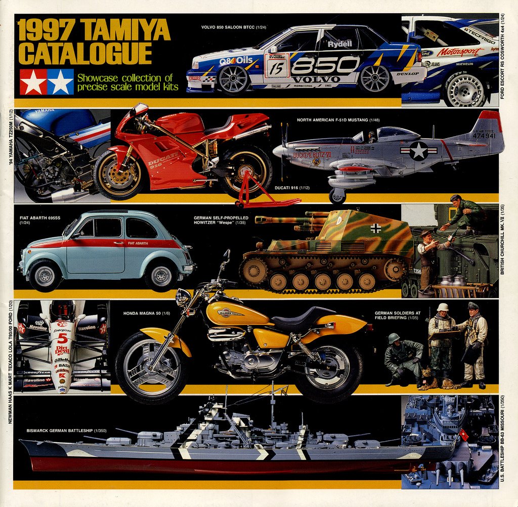 1997 Tamiya Katalog (İngilizce)