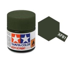 Acrylic Mini XF-81 Dark Green 2 RAF 10ml.
