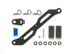 TT-02 FRP BATTERY PLATE & TRANSPONDER STAY SET