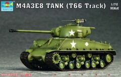 1/72 M4A3E8 Tank (T66 Track)