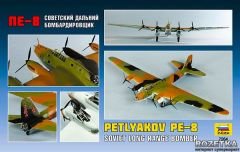 1/72 PE-8 Sov. Long Range Heavy Bomb.