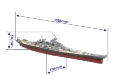 USS Missouri 1/200