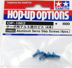 ALUMINUM SERVO STEP SCREWS (4PCS.)