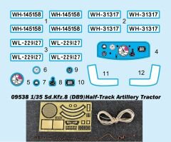 1/35 Sd.Kfz.B (DB9) Half-Track Artillery Tractor