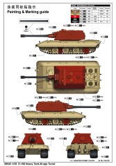 1/35 E-100 Heavy Tank Krupp Turret