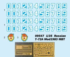 1/35 Russ.T-72A Mod 1983 MBT