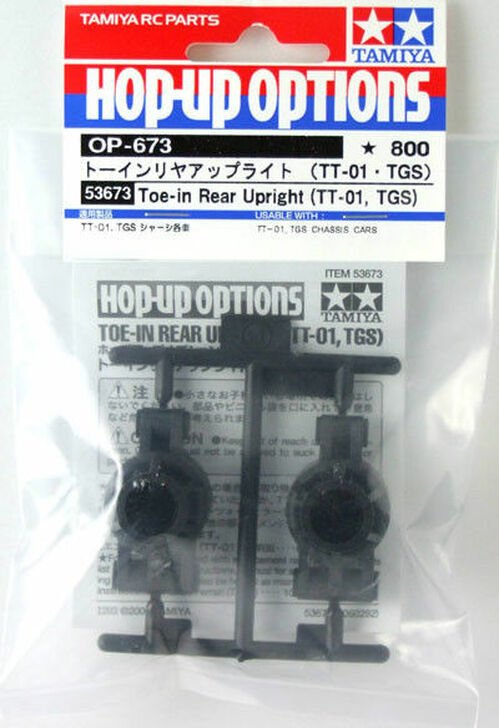 Toe-In Rear Upright TT-01, TGS