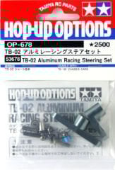 TB-02 Alu. Racing Steering Set