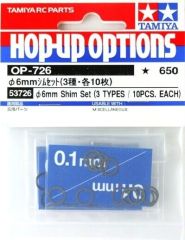 6mm Shim Set *10 x 3 Tip