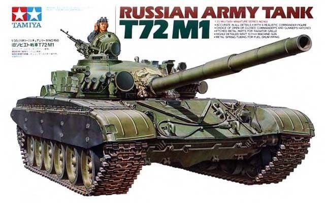 1/35 Russian Army Tank T72M1